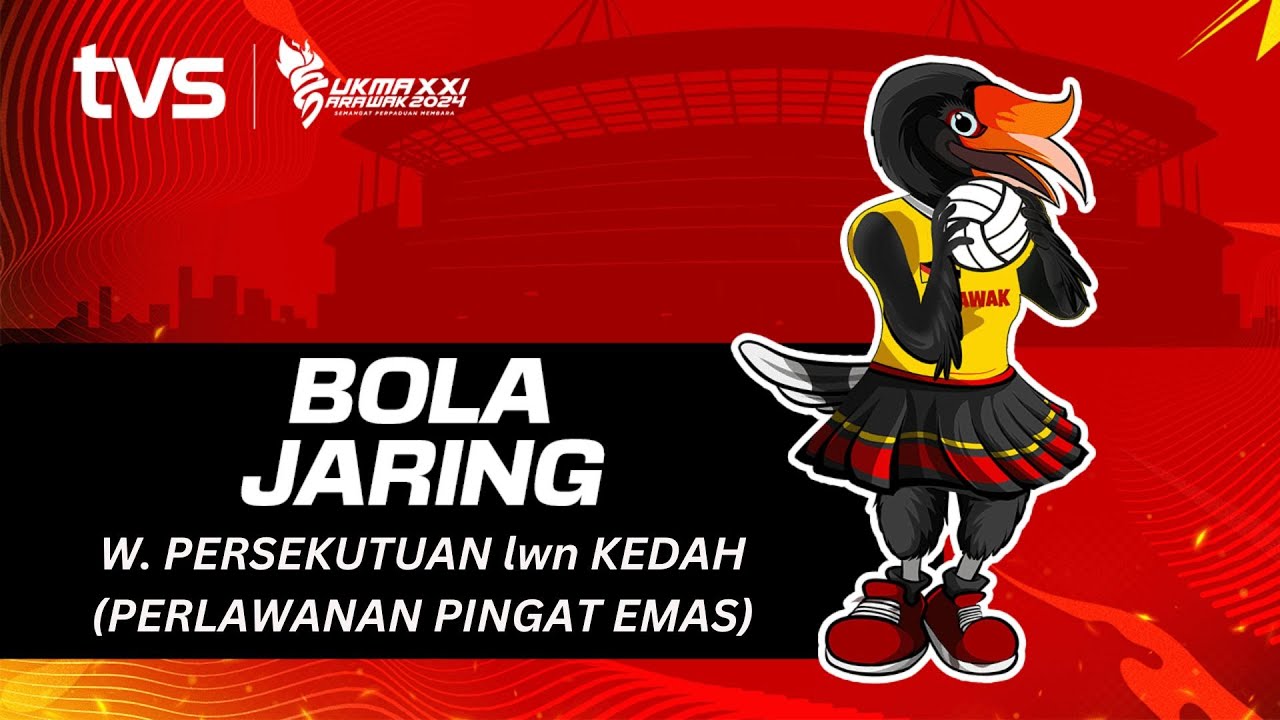 Bola Jaring W. Persekutuan lwn Kedah Perlawanan Pingat Emas | SUKMA Sarawak 2024