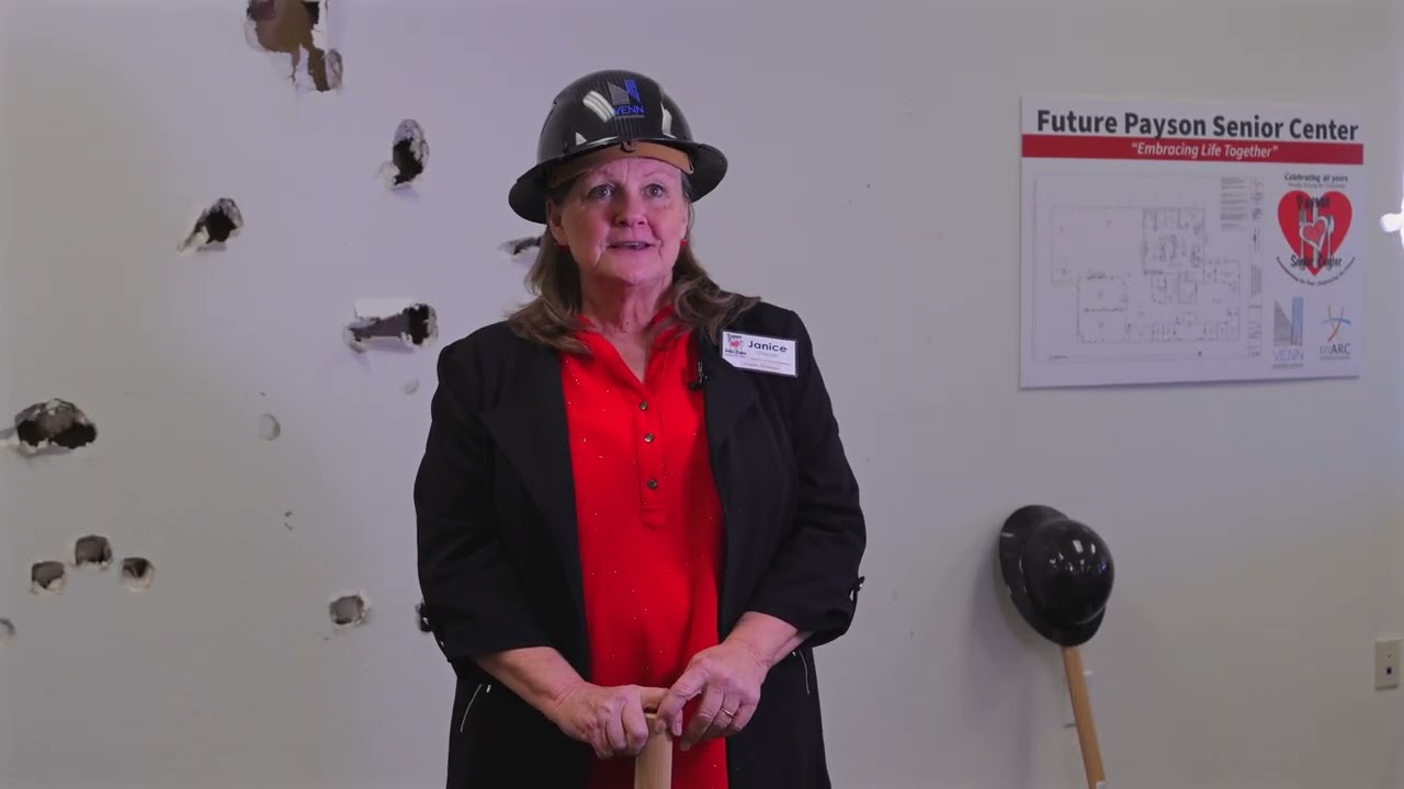 VENN; Payson Senior Center Groundbreaking
