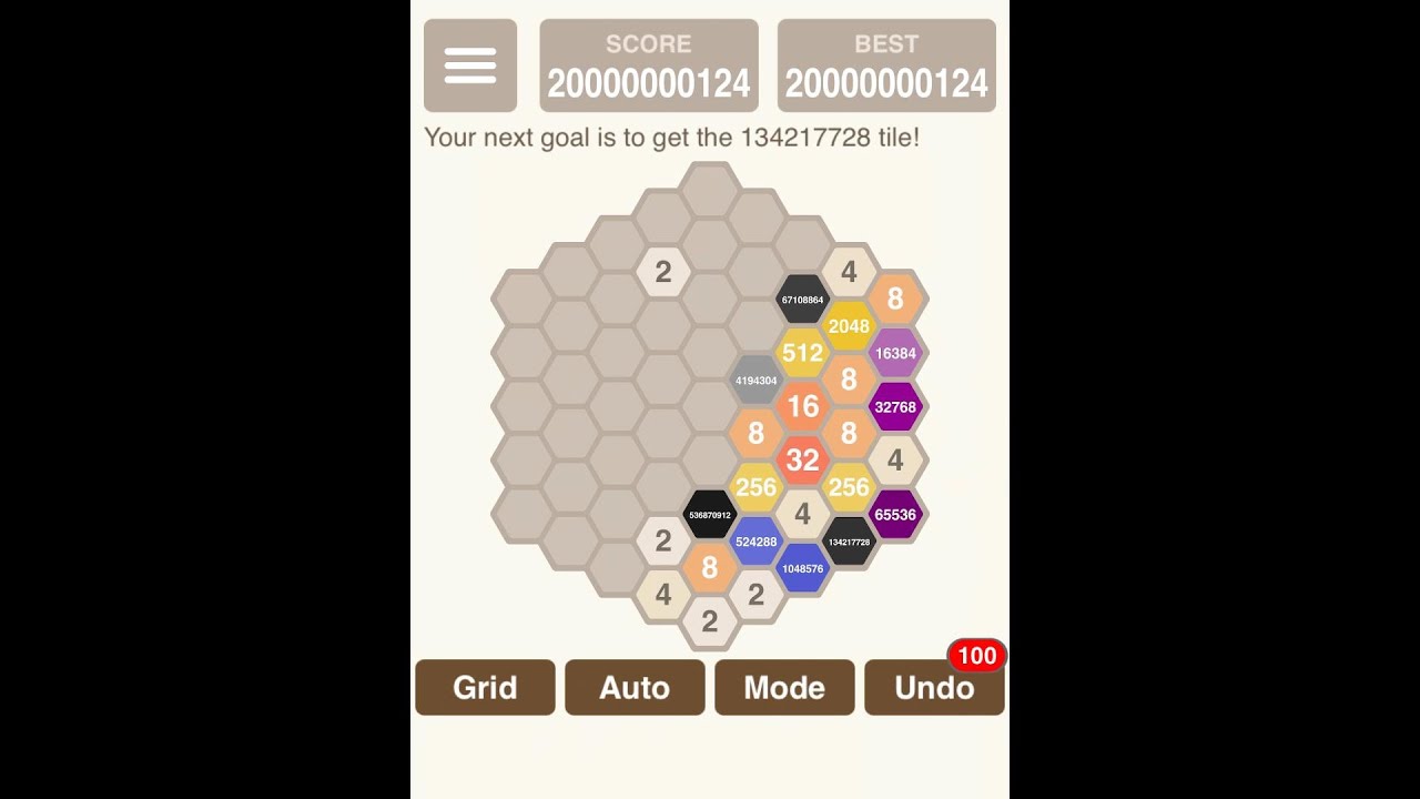 Hexic2048 - 20 Billion Score