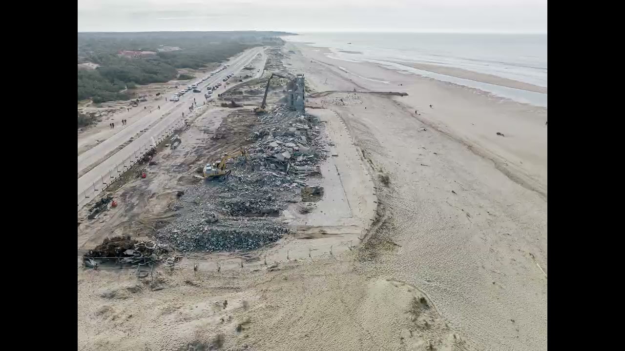 Timelapse démolition du Signal