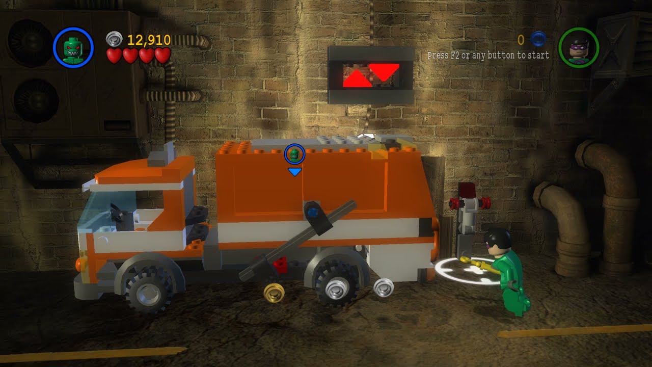 LEGO Batman: The Videogame - Free Play - The Riddler's Revenge (Villain Free Play Playthrough)
