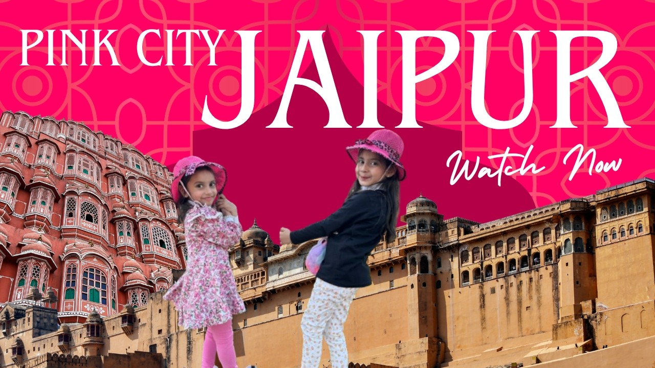 Day 1 in Jaipur with Family 💖 | Pink City Travel Vlog