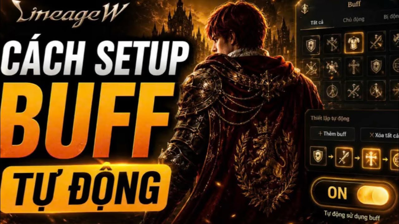 [Lineage W] - HƠN 90% NEWBIE YẾU HƠN V&Igrave; CHƯA BIẾT MẸO N&Agrave;Y 
