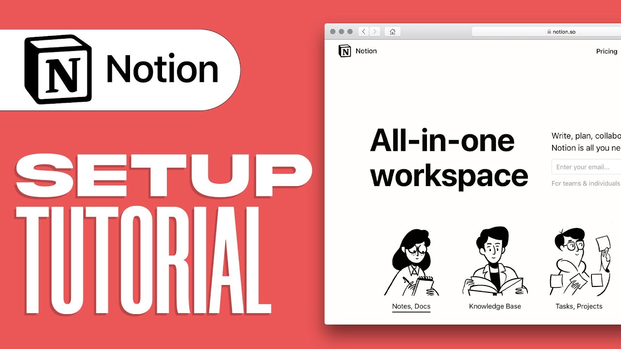 How to Use Notion 💻💡 Notion Setup Tutorial (2022)