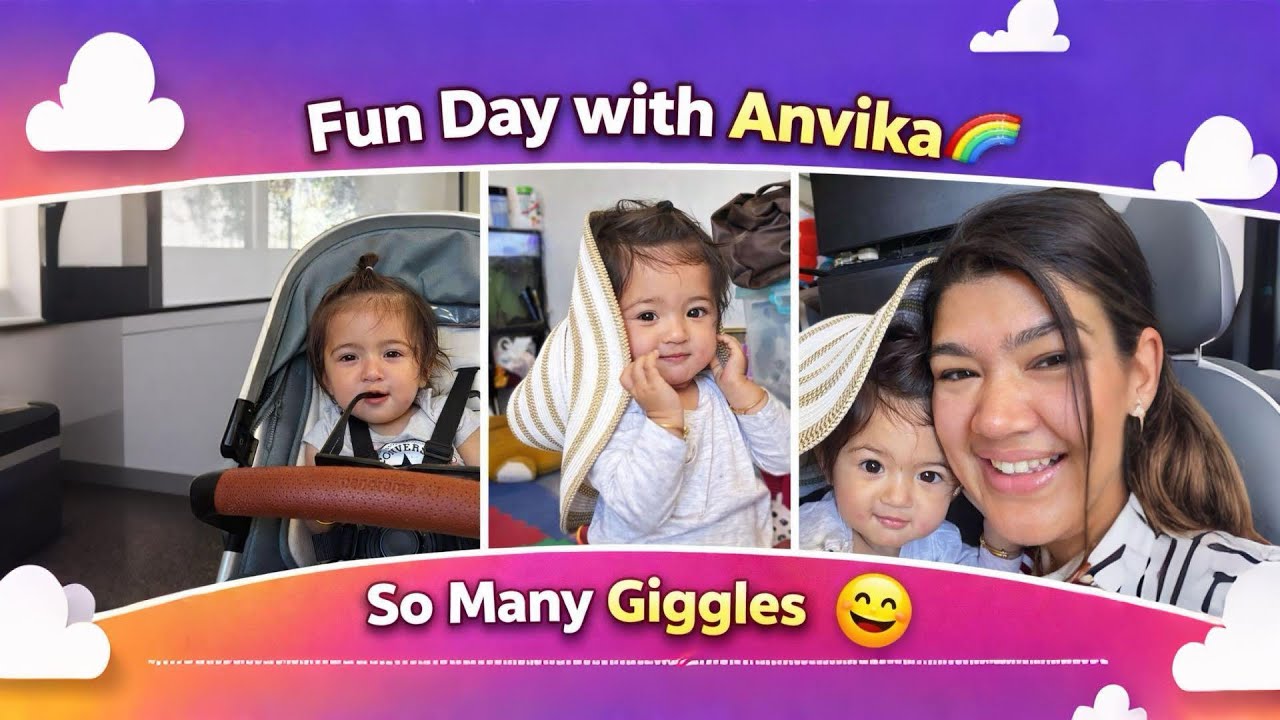 Find out Why is anvika so happy today. 