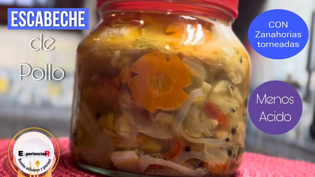 ESCABECHE de POLLO al siguiente nivel