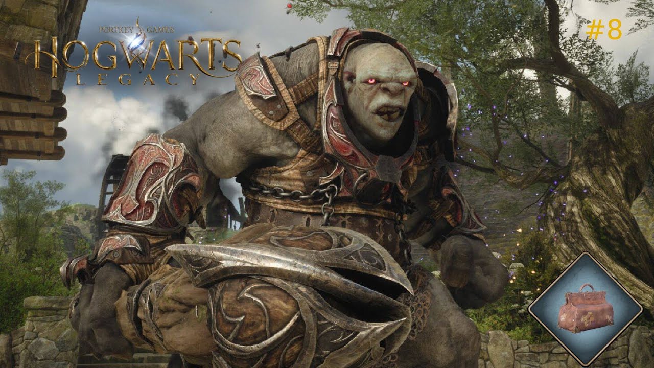 Hogwarts legacy - Μέρος 8 - Σώνουμε τερατάκια και τα βάζουμε με troll και  goblins