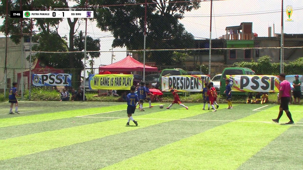 SSJ BIRU vs | PUTRA PANJALU GRUP B KU-2016 | President Championship (LIVE)