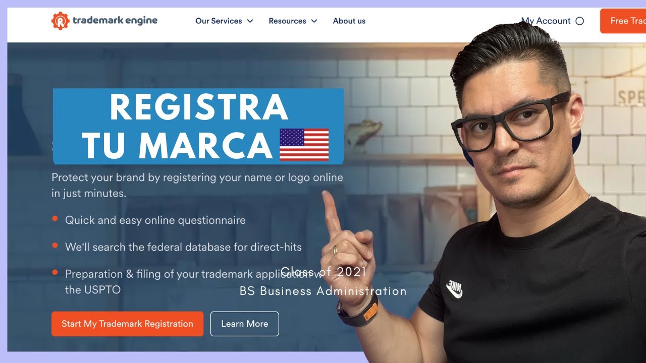 ✅ REGISTRA tu Marca en USA de forma FACIL (TRADEMARK) ➤Passo a Passo 