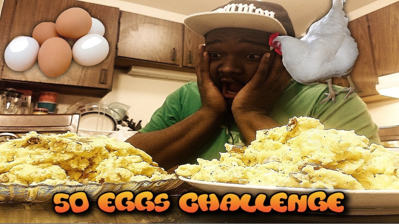 🍳 50 EGGS CHALLENGE 🍳 Eggs, Cheese, Sausage, Bacon!! | SCRAMBLED EGGS MUKBANG