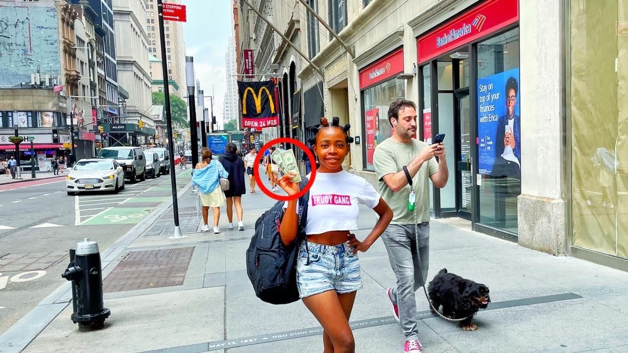 Can You Survive On $10 A Day In New York City?!/10 Dollar Challange