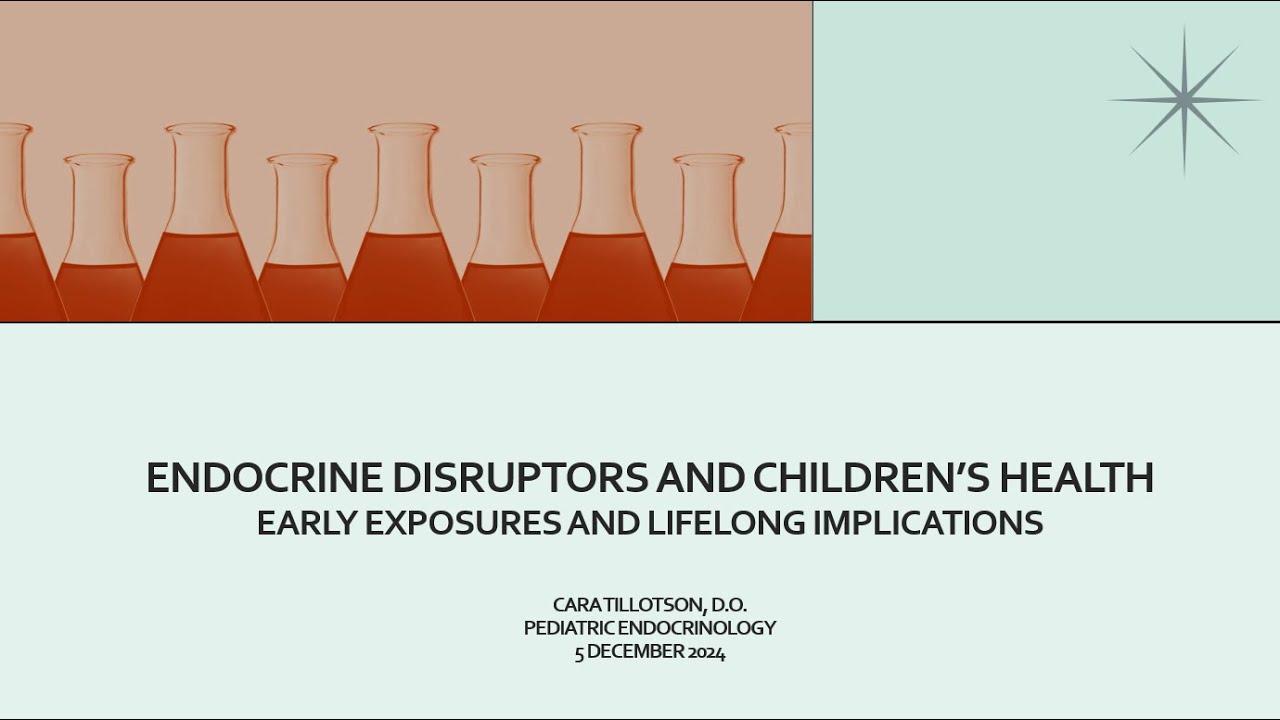 Endocrine Disruptors and Children&rsquo;s Health: Early Exposures and Lifelong Implications