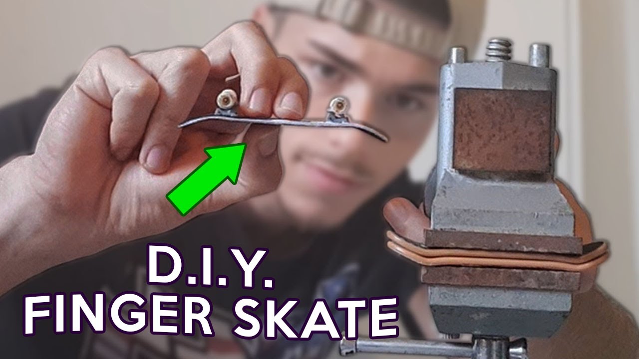 FABRIQUER SON PROPRE FINGER-SKATE (SOLIDE) !