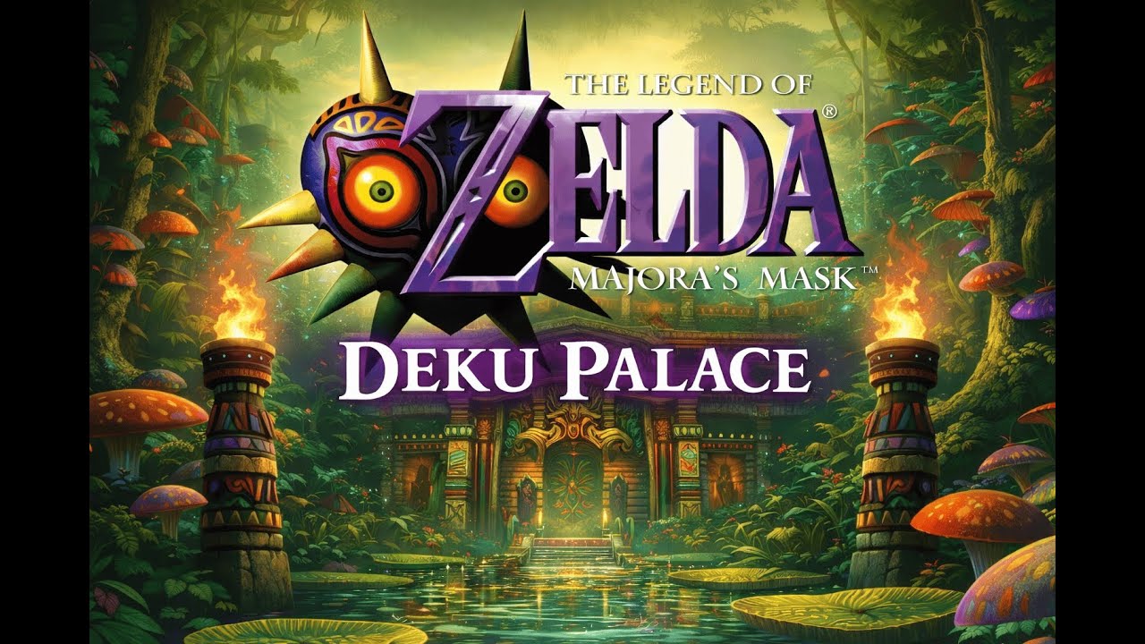 Zelda Majoras Mask - Deku Palace Rock Cover