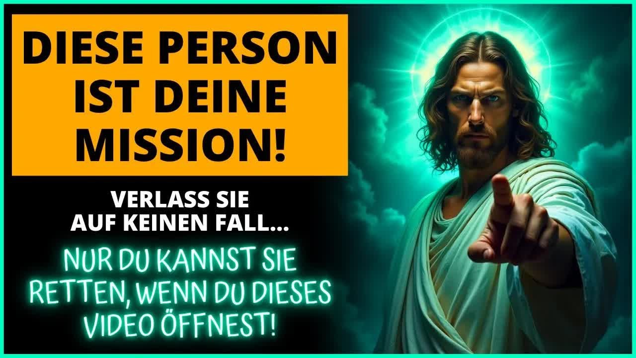 GOTT SAGT： ⚠️ GIB DIESE PERSON UNTER KEINEN UMSTÄNDEN AUF! ｜ Das Wort Gottes