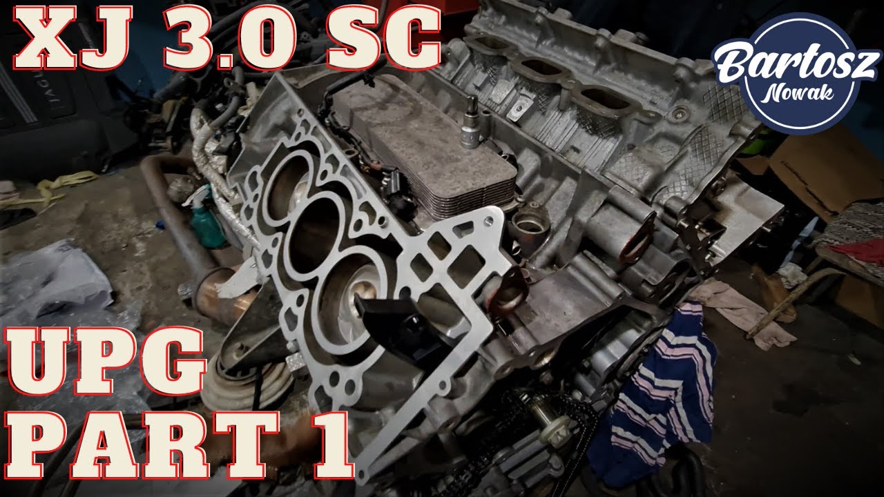 Jaguar XJ X351 3.0 supercharged wymiana uszczelki pod głowicą pt1