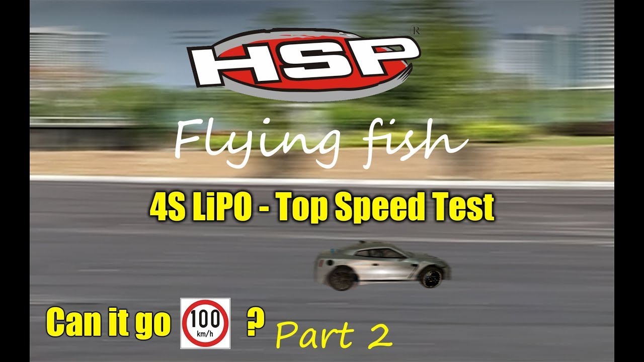 HSP 94123 flying fish | Can it go 100kmh? Part 2