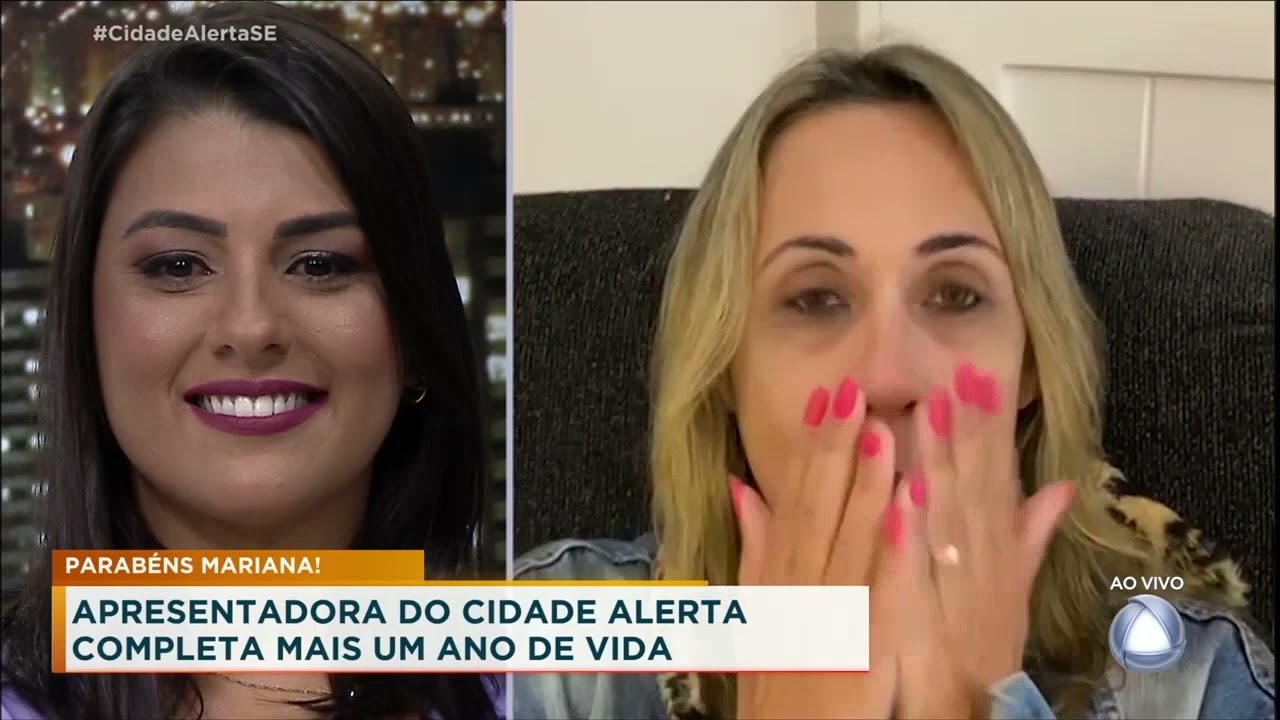 Mariana Sena, apresentadora do Cidade Alerta é homenageada em seu aniversário - Cidade Alerta