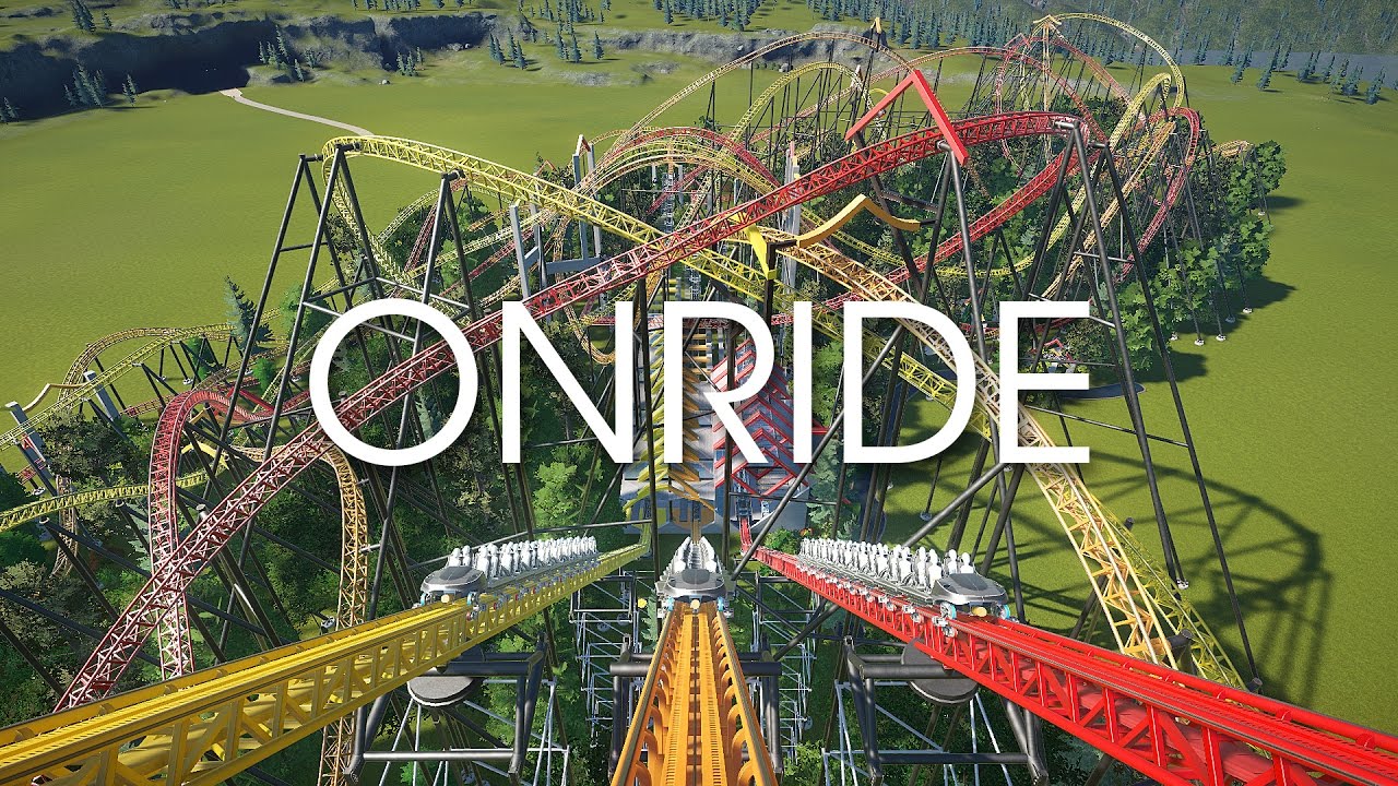 Onride (day) - Gateways Triple Battle Coaster Planet Coaster
