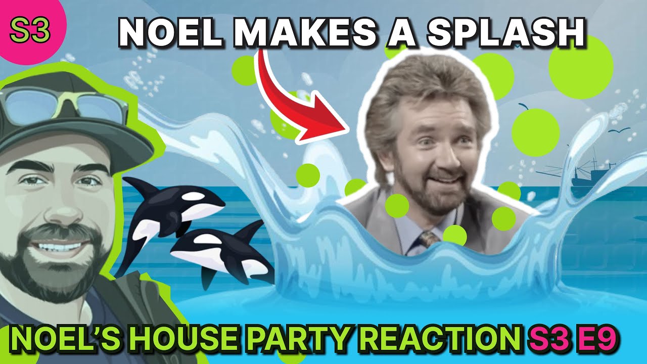Noel's House Party S3 E9 1993 Reaction - Noel Edmonds, Piers Morgan, Steve Backley and Mr Blobby