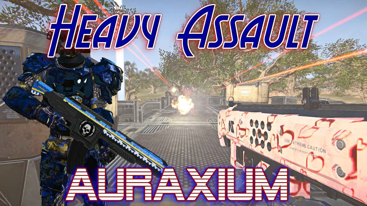 I FINALLY AURAXIUM'D HEAVY ASSAULT | 70 MAX kills in a week (Planetside 2)