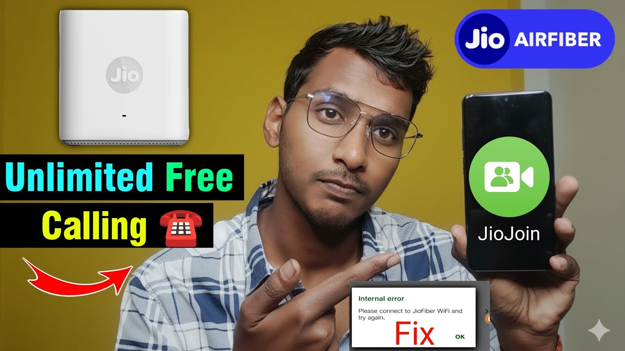 Jio AirFiber🛜 Unlimited FREE Calling ☎️ कैसे करें | JioJoin App FREE Unlimited Calling Process 🌟