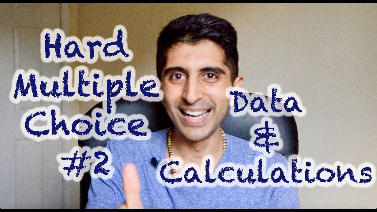 Hard Multiple Choice Questions! Data & Calculations - Awesome Paper 3 Revision! (AQA/OCR)