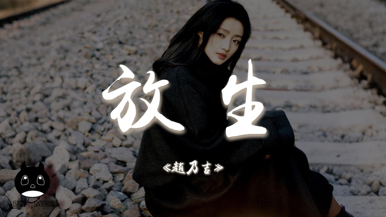 趙乃吉 - 放生『不如就分手放我一個人生活，請你雙手不要再緊握。』【動態歌詞 | Pinyin Lyrics】【PENGUIN MUSIC】