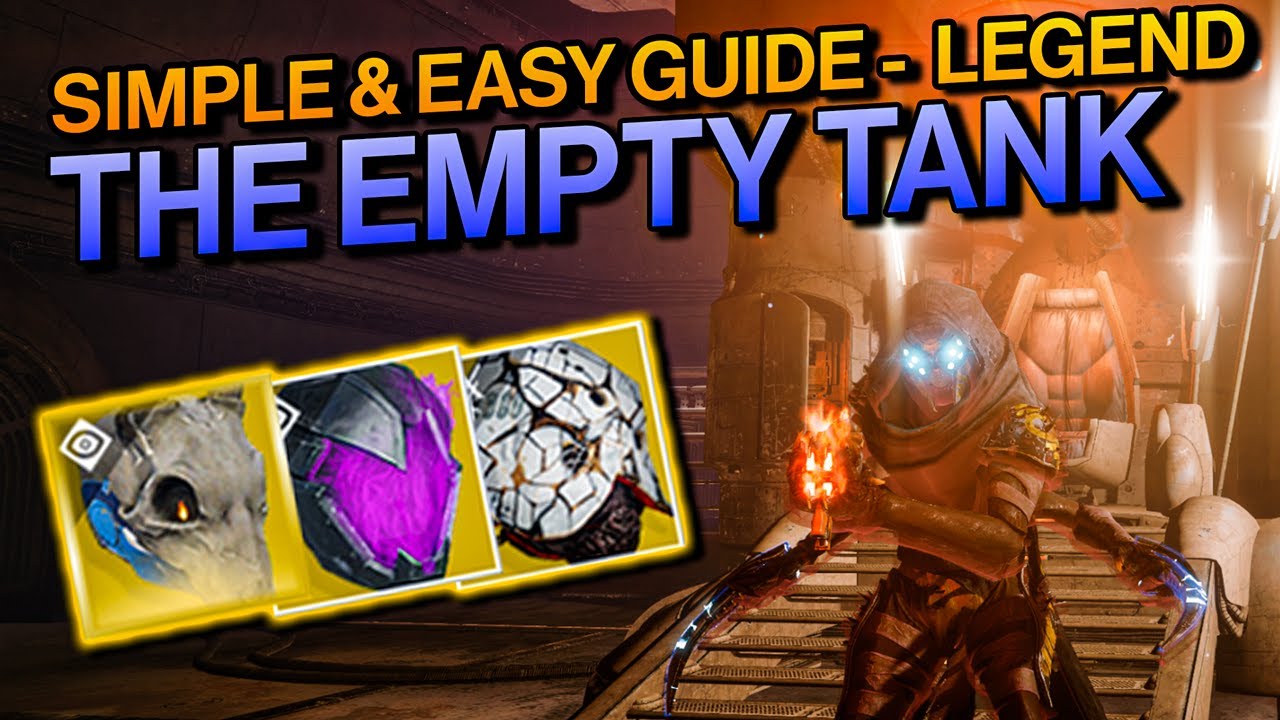 Destiny 2: The EMPTY TANK Legend Lost Sector Guide - Farm for Exotic Helmets that are getting BUFFED
