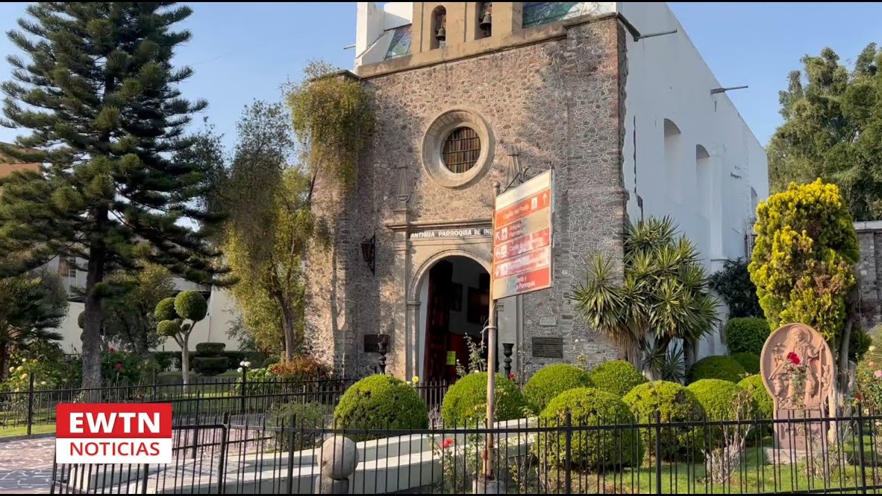 La ermita de San Juan Diego en el día de la virgen de Guadalupe