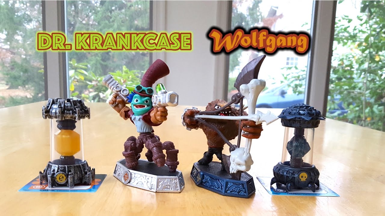 Skylanders Imaginators - Villains Unboxing: Dr. Krankcase & Wolfgang with Crystals!