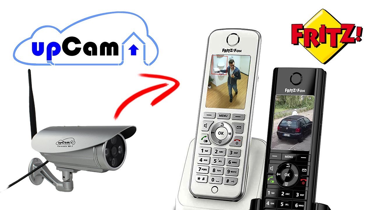 AVM Fritz Fon Livebild mit IP Kamera einrichten - Für Fritz!Fon C4 und C5
