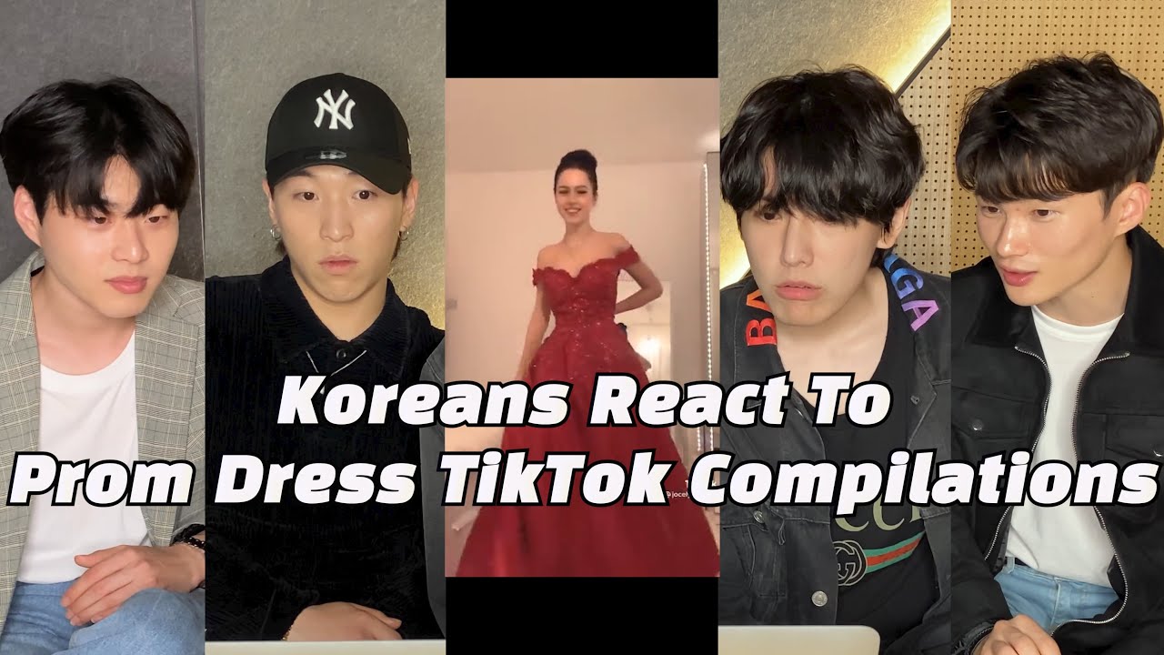 Корейцы впервые отреагировали на подборки выпускных платьев в TikTok