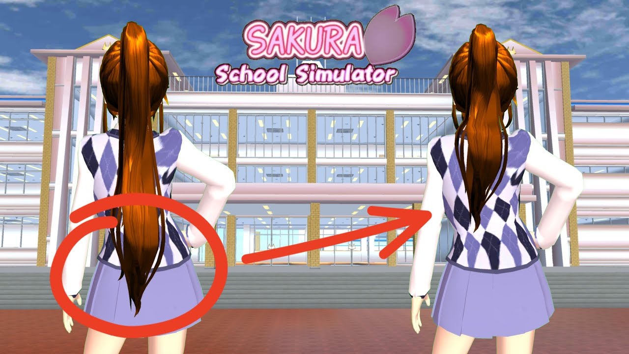 How To Make Long Hair To Short Hair | TUTORIAL | SAKURA SCHOOL SIMULATOR