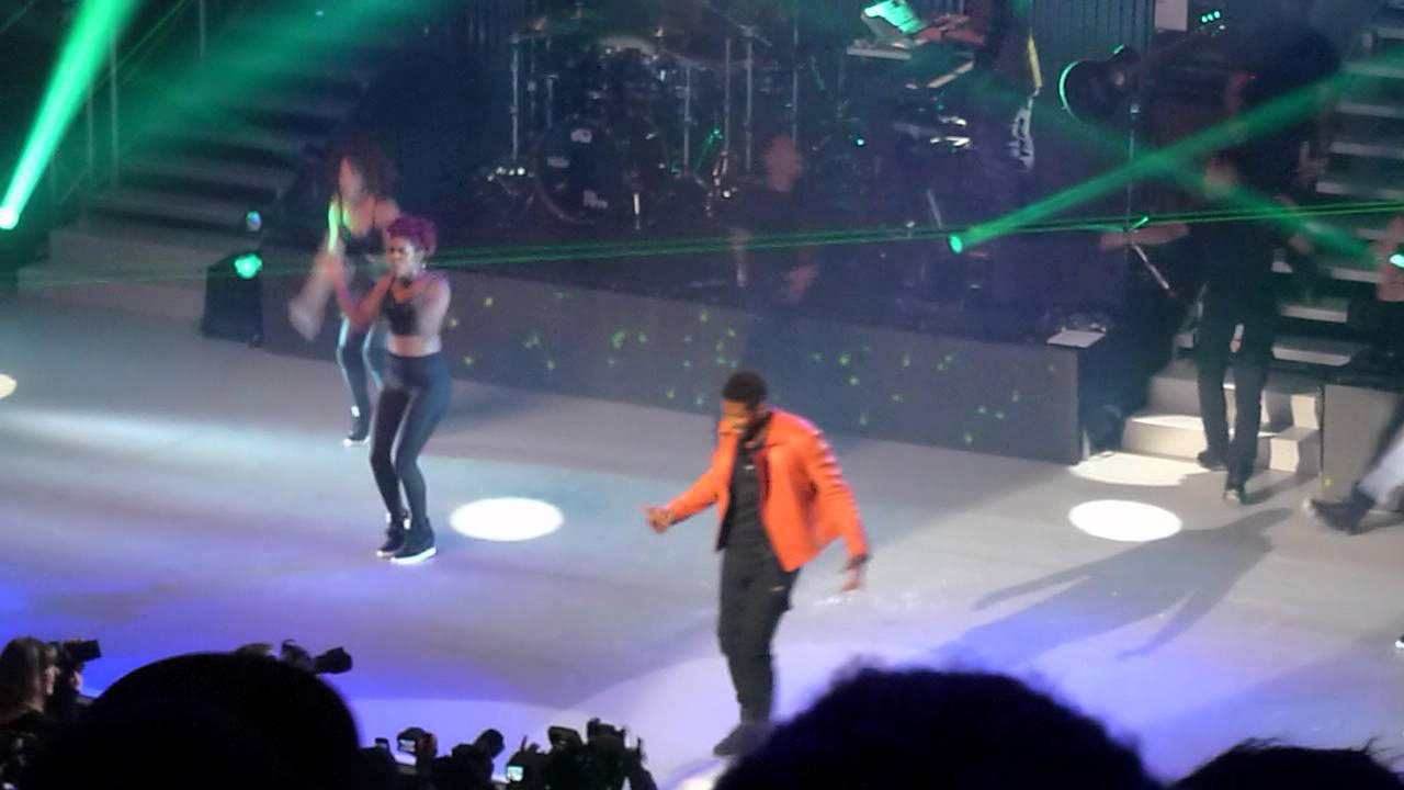 Usher - Yeah - Amex Unstaged @ HMV Hammersmith Apollo, London - Monday 11th June 2012