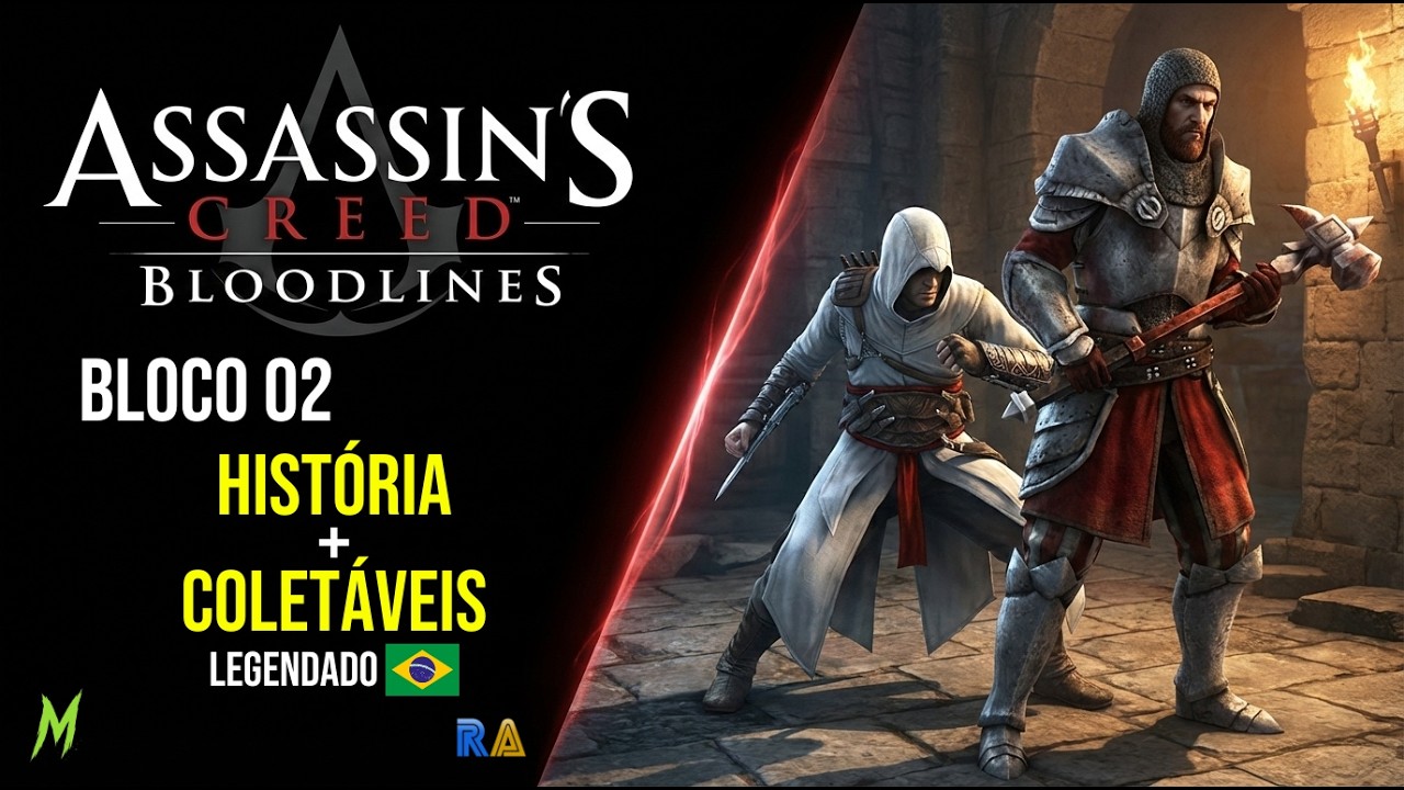 Assassin's Creed Bloodlines (PPSSPP) - História e Coletáveis - Memória 02 (The Red)