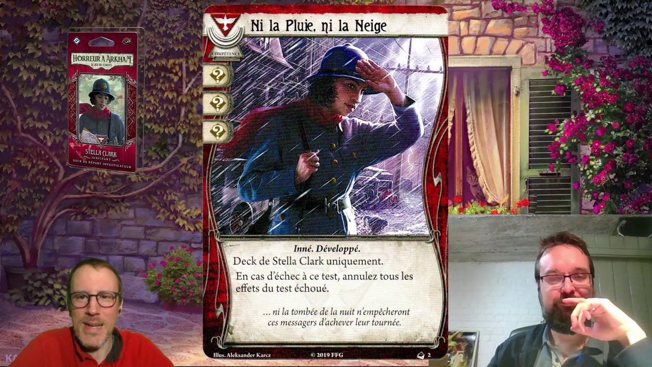 [Open the Box] Stella Clark - Deck de départ investigateur [Arkham JCE TV]