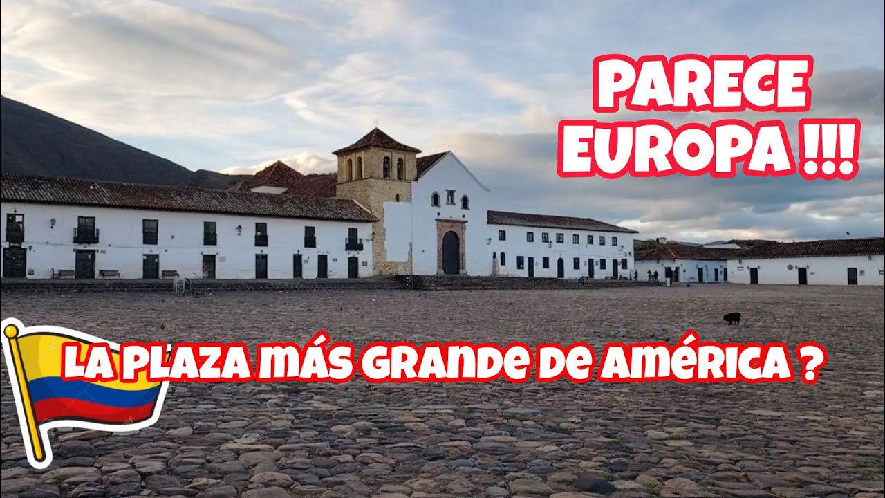 PARECE EUROPA !!! 🇨🇴 La plaza mas grande de América ?