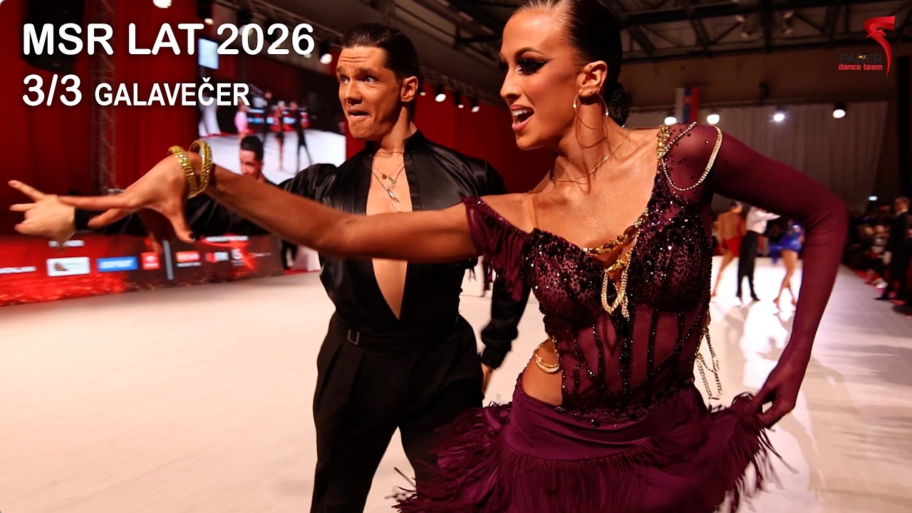 3/3 MAJSTROVSTVÁ SLOVENSKA v latinskoamerických tancoch 2026 - GALAVEČER - FÁBER DANCE TEAM