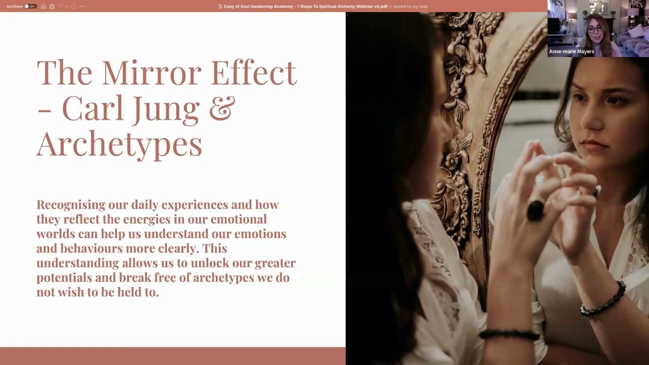Free Spiritual Life Coach Training - Life as a Mirror & Archetypes
