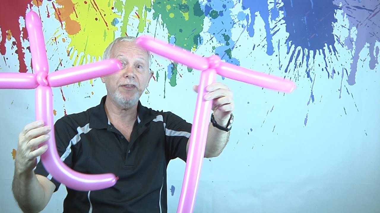HOW TO MAKE THE BALLOON LETTER T