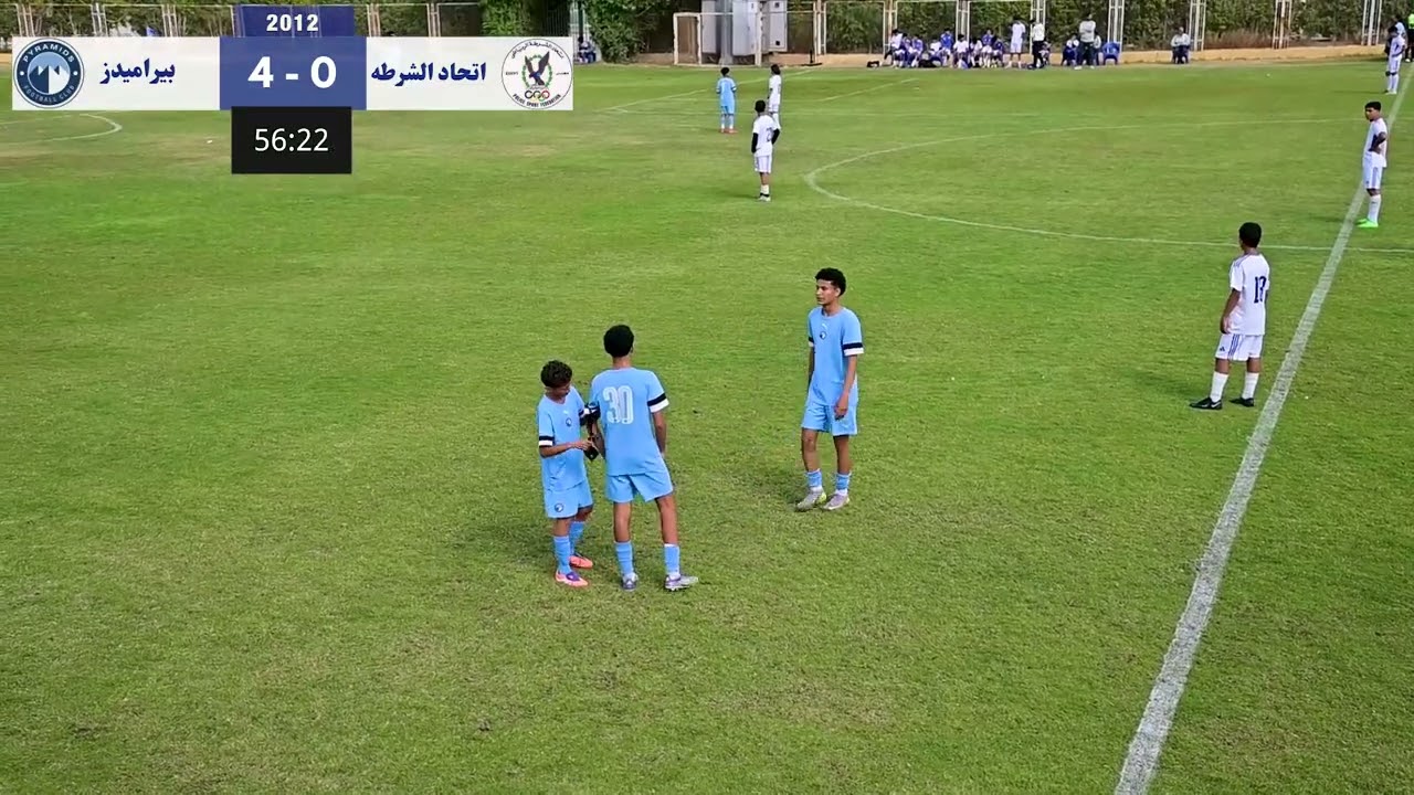 الشوط الثاني من مباراه بيراميدز و اتحاد الشرطه  2012