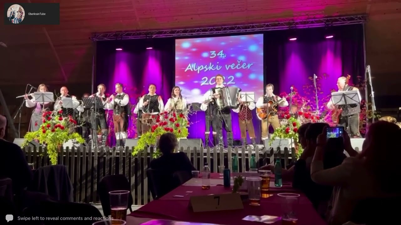 34. Alpski večer 2022 🔈‼️42:16 Live Music ✅‼️