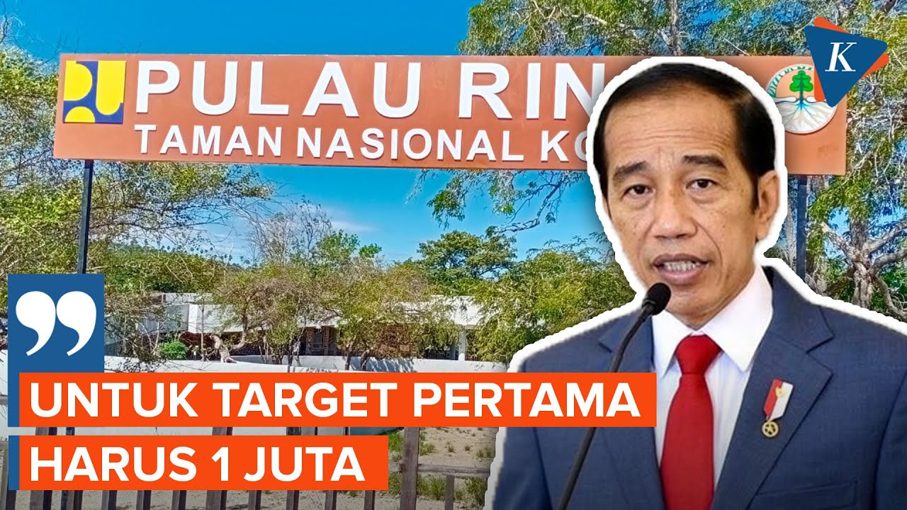 Jokowi Bidik 1 Juta Wisatawan Usai Resmikan Penataan Pulau Rinca TN Komodo