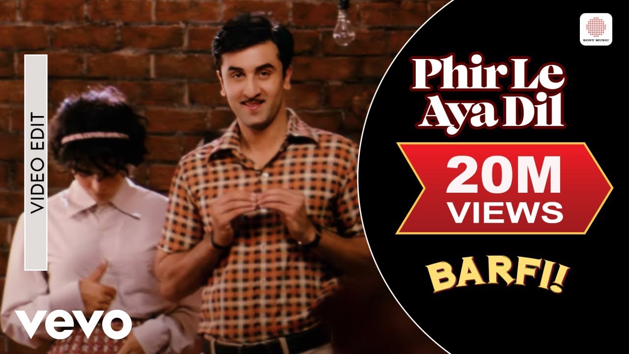 Phir Le Aya Dil - Barfi | Pritam | Arijit Singh | Ranbir Kapoor | Priyanka | Ileana D'Cruz