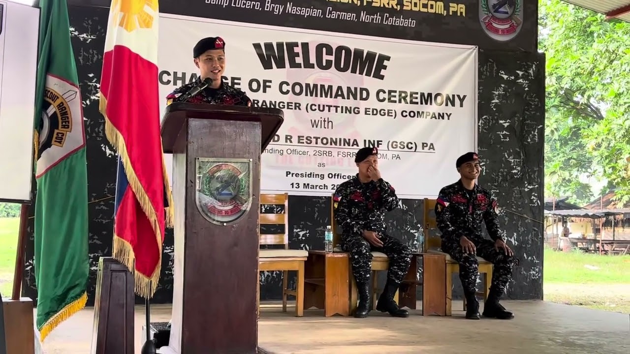 6SRC Change of command speech