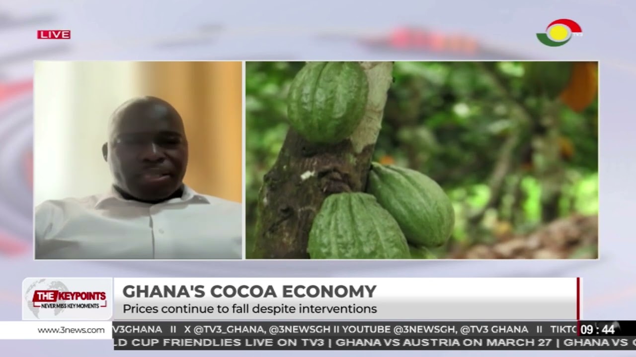 Cocoa Producer Price Reduction Was Necessary. - Cocoa Marketing MD Dr Wisdom Dogbe Explains