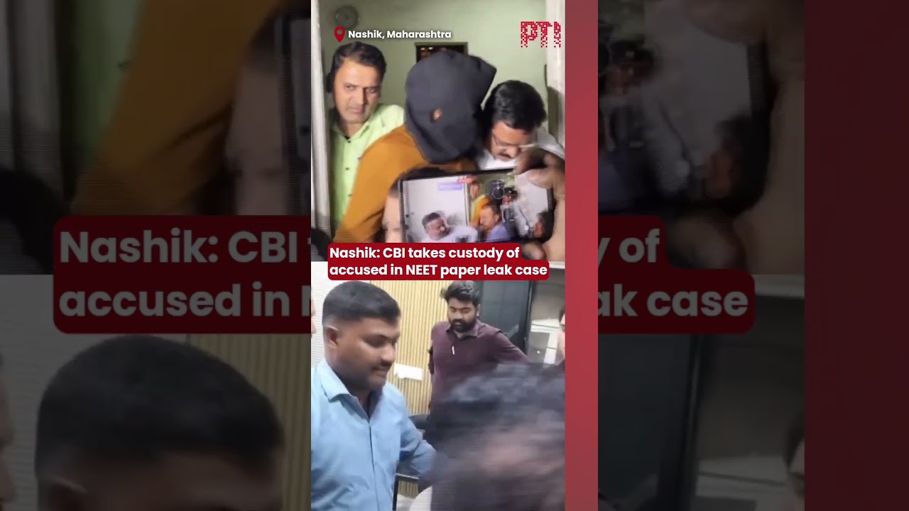 Nashik: CBI takes custody of accused in NEET paper leak case