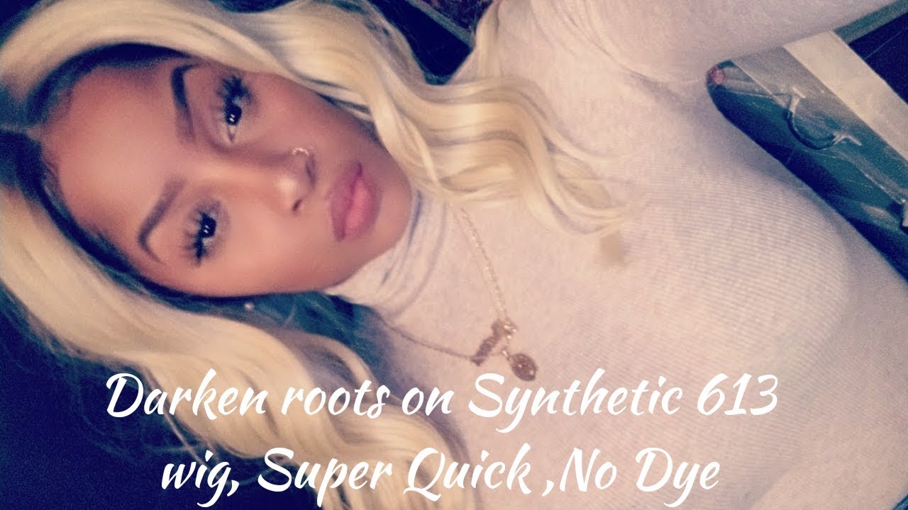 How To Darken your 613 wig roots |NO DYE|