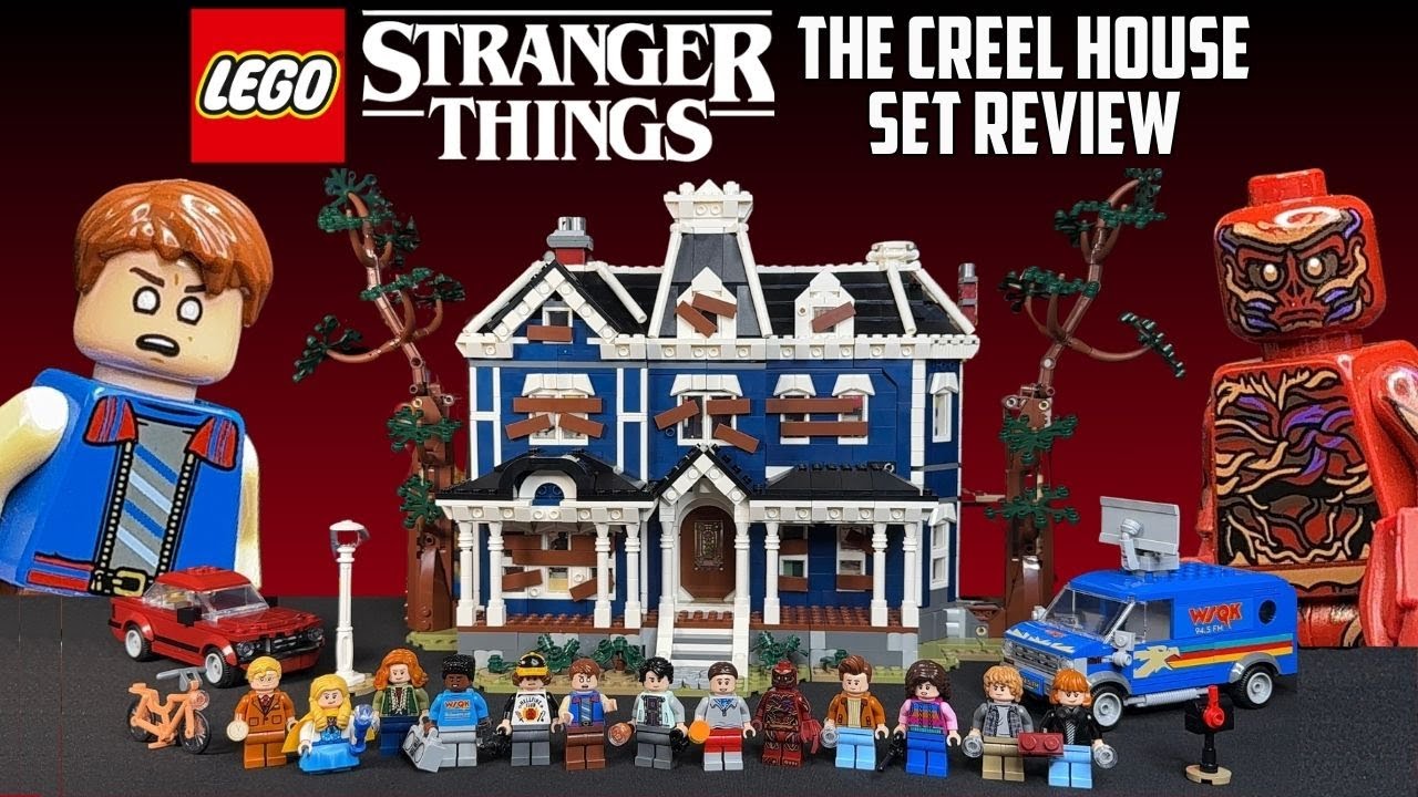 EARLY REVIEW: $300 LEGO Stranger Things CREEL HOUSE (Set 11370 + 40891)